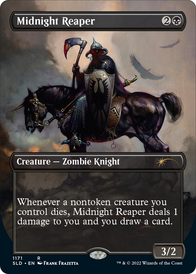 Midnight Reaper (Borderless) [Secret Lair Drop Series] | Gamer Loot