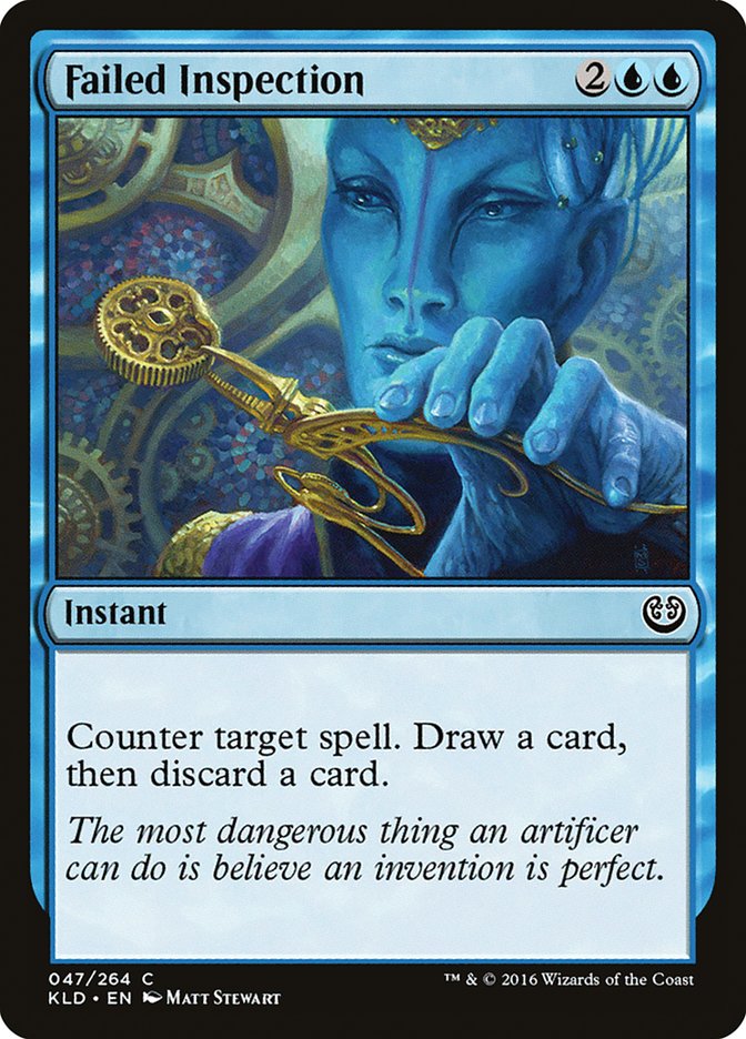 Failed Inspection [Kaladesh] | Gamer Loot