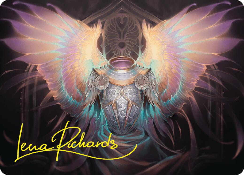 Celestial Armor Art Card (2/54) (Gold-Stamped Signature) [Foundations Art Series] | Gamer Loot