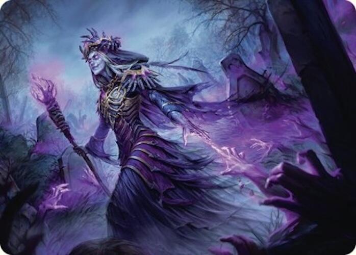 Zul Ashur, Lich Lord Art Card (10/54) [Foundations Art Series] | Gamer Loot