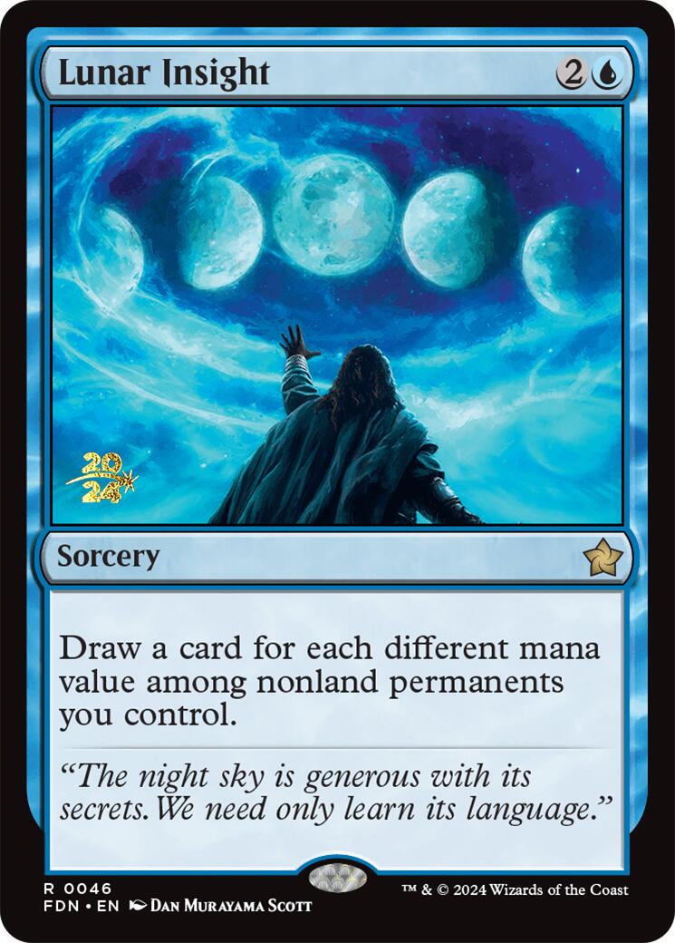 Lunar Insight [Foundations Prerelease Promos] | Gamer Loot