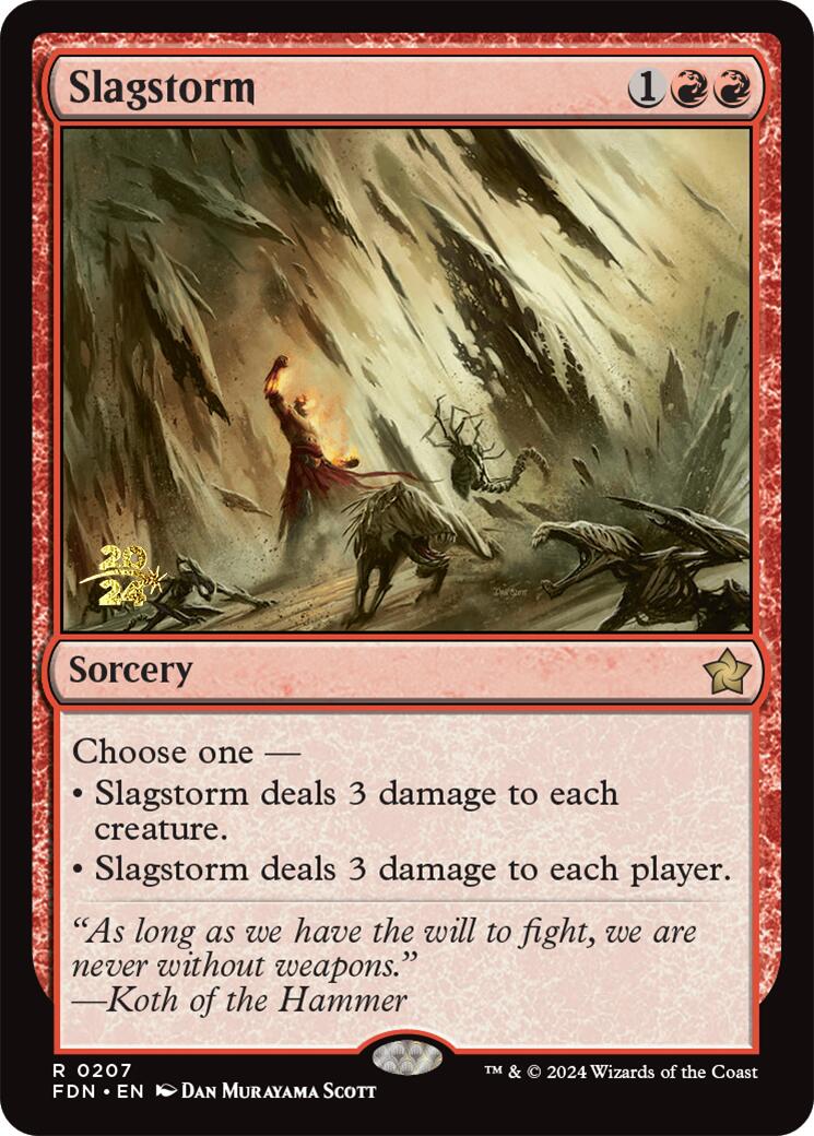 Slagstorm [Foundations Prerelease Promos] | Gamer Loot