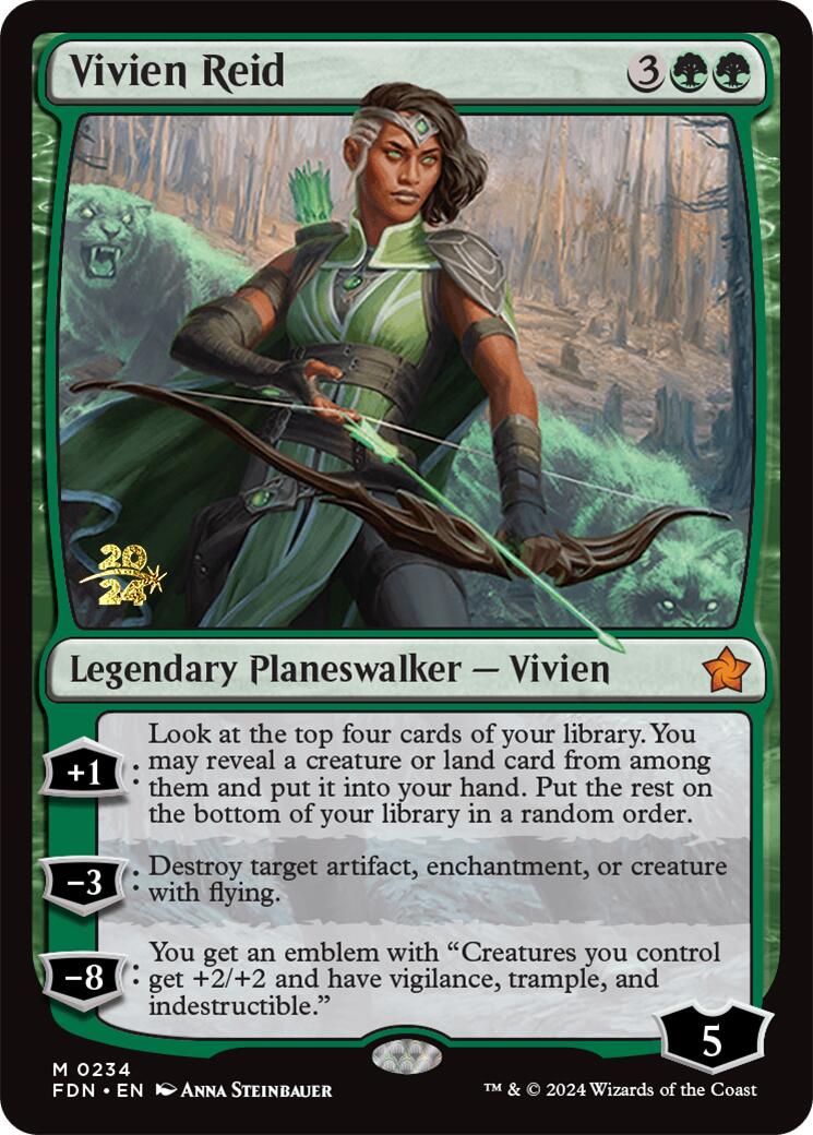 Vivien Reid [Foundations Prerelease Promos] | Gamer Loot