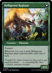 Invasion of Ixalan // Belligerent Regisaur [March of the Machine] | Gamer Loot