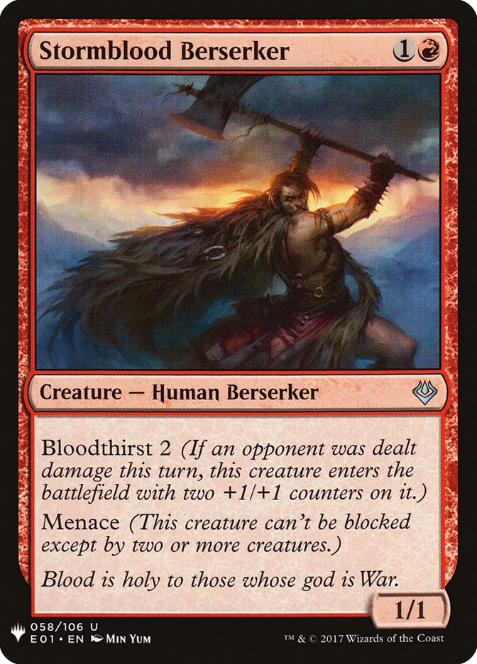 Stormblood Berserker [Mystery Booster] | Gamer Loot