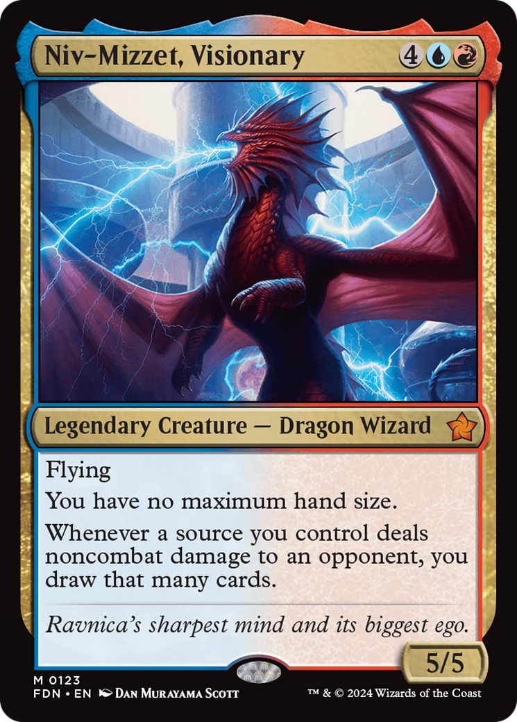 Niv-Mizzet, Visionary [Foundations] | Gamer Loot