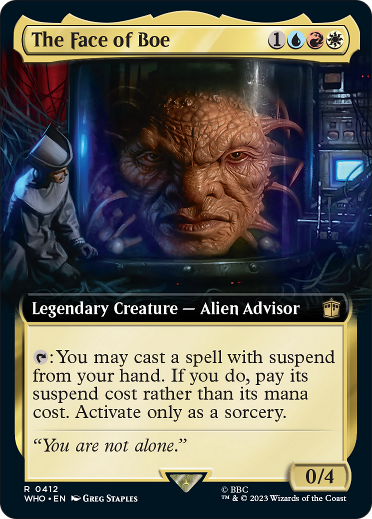 The Face of Boe (Extended Art) [Doctor Who] | Gamer Loot