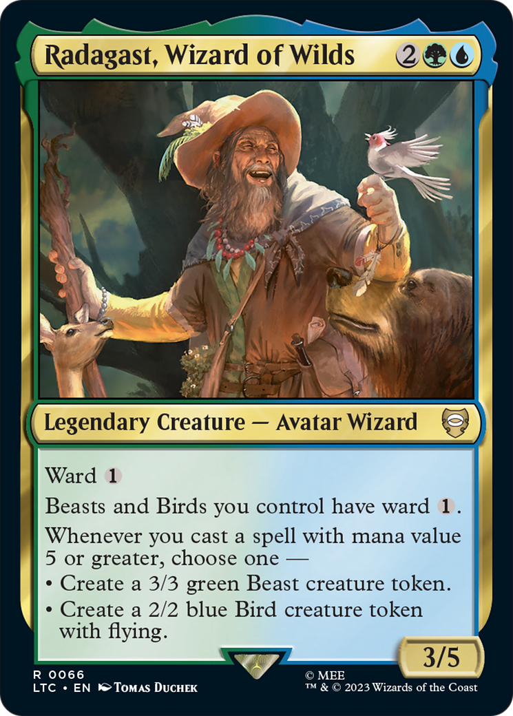 Radagast, Wizard of Wilds [The Lord of the Rings: Tales of Middle-Earth Commander] | Gamer Loot