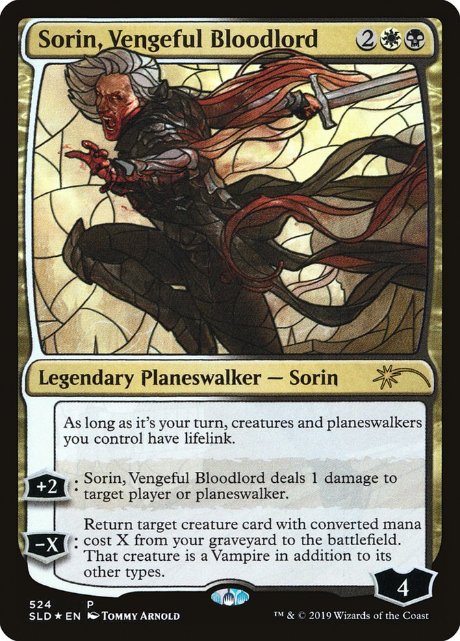 Sorin, Vengeful Bloodlord (Stained Glass) [Secret Lair Drop Promos] | Gamer Loot