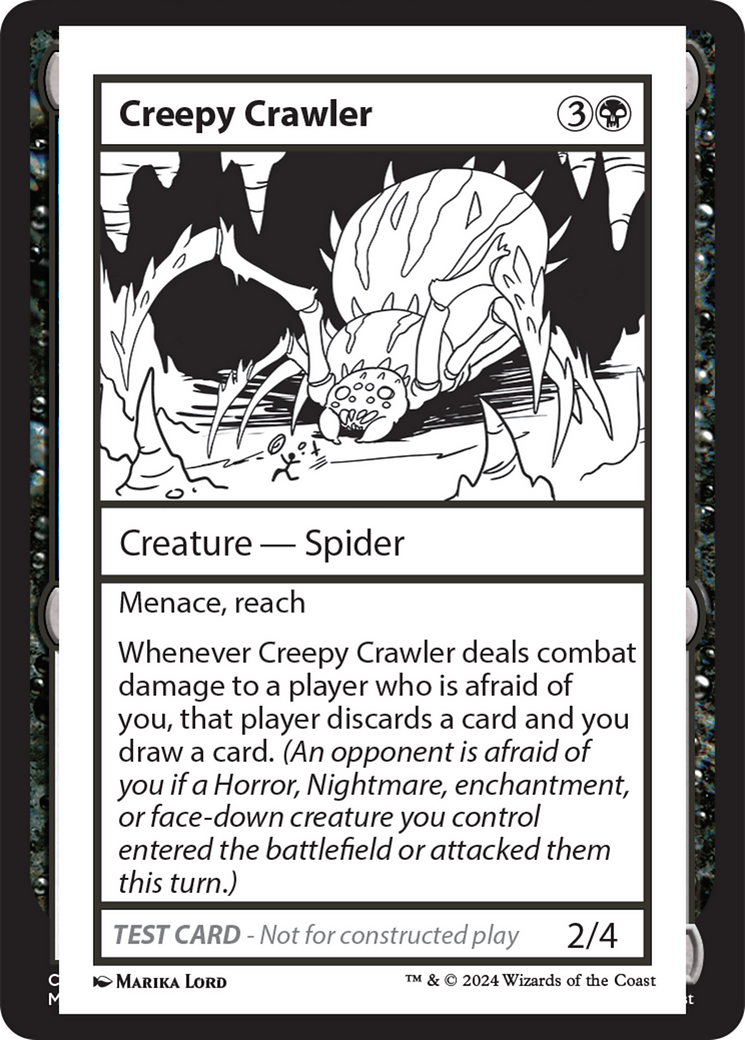 Creepy Crawler [Mystery Booster 2 Playtest Cards] | Gamer Loot