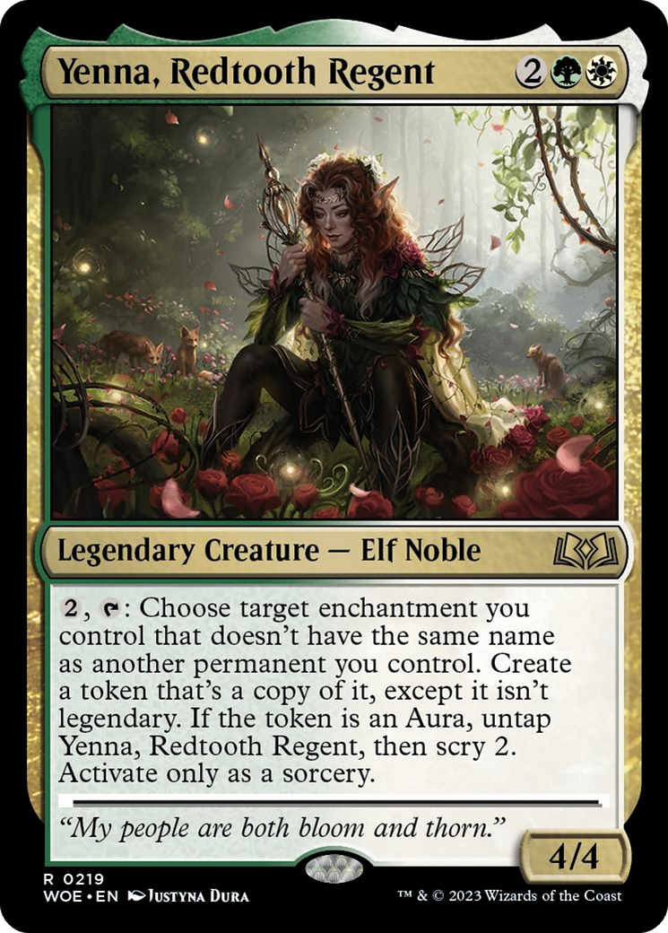 Yenna, Redtooth Regent [Wilds of Eldraine] | Gamer Loot