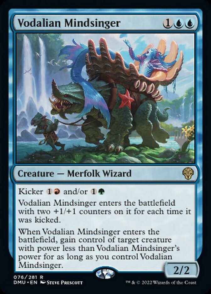 Vodalian Mindsinger (Promo Pack) [Dominaria United Promos] | Gamer Loot