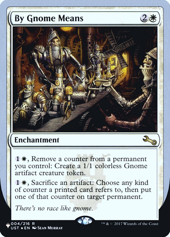 By Gnome Means (Unfinity Foil Edition) [The List] | Gamer Loot