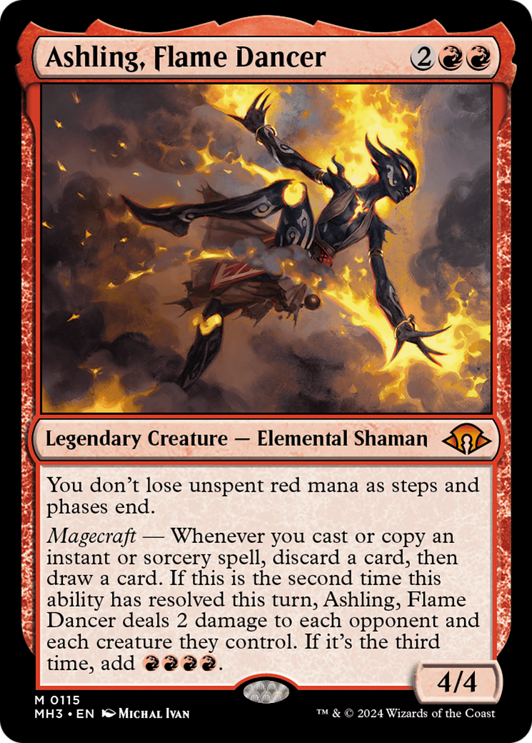 Ashling, Flame Dancer [Modern Horizons 3] | Gamer Loot