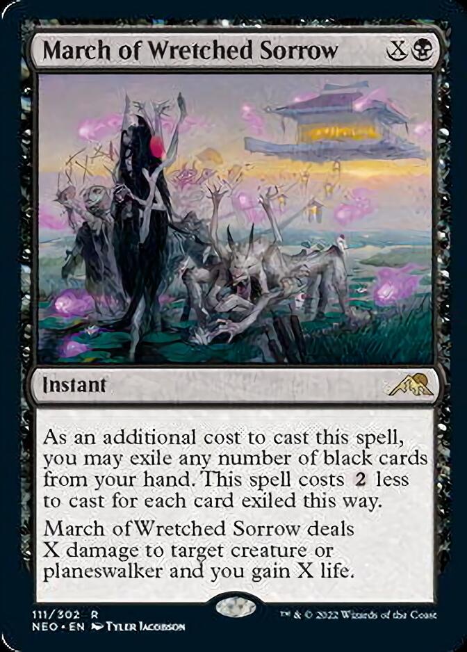 March of Wretched Sorrow [Kamigawa: Neon Dynasty] | Gamer Loot