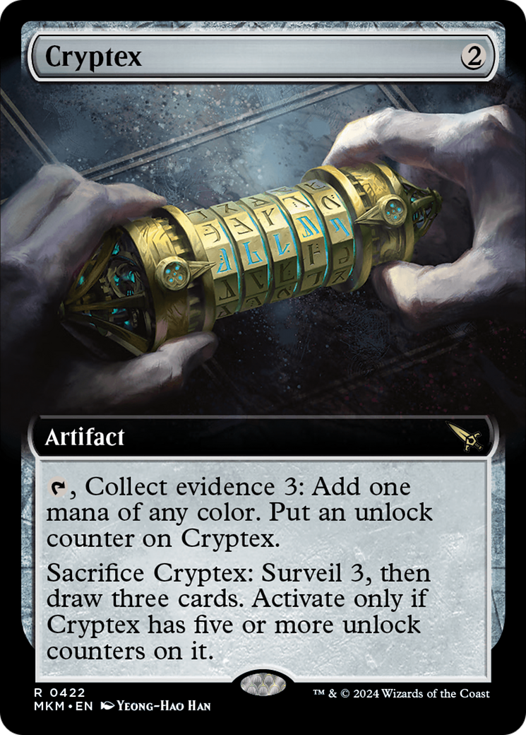 Cryptex (Extended Art) [Murders at Karlov Manor] | Gamer Loot