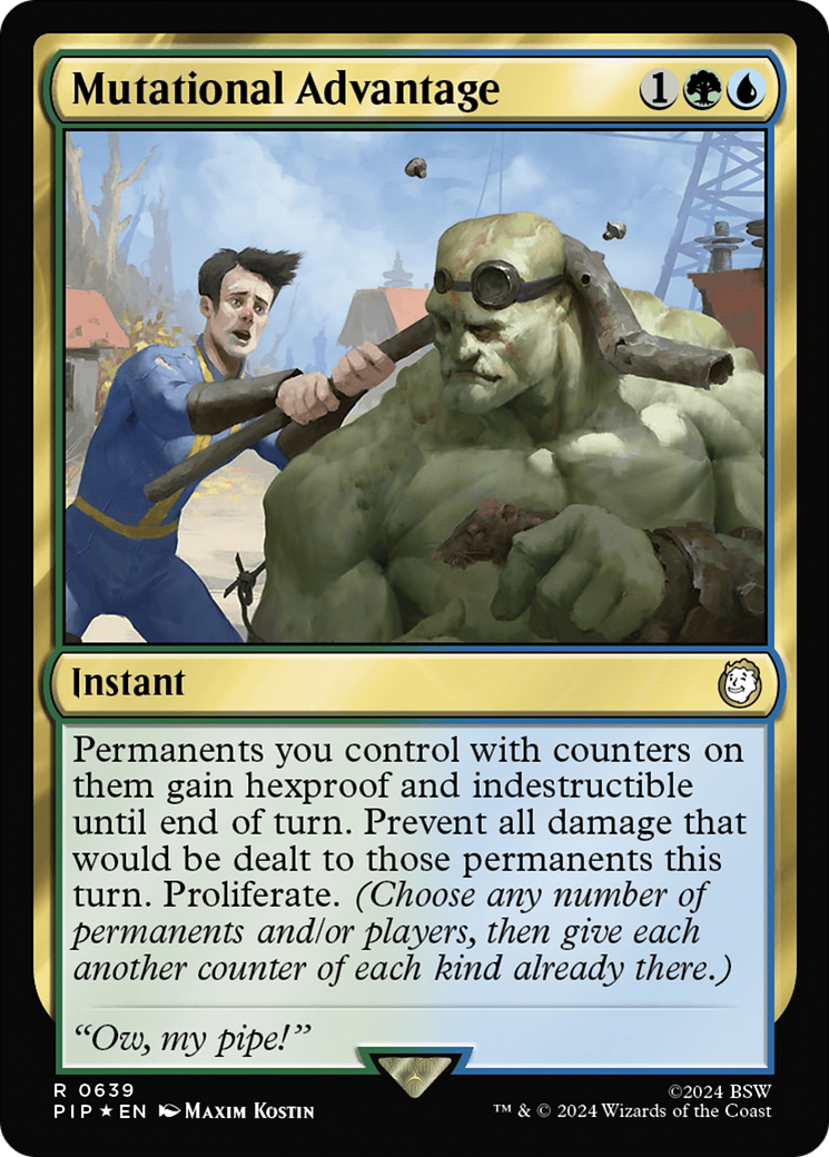 Mutational Advantage (Surge Foil) [Fallout] | Gamer Loot