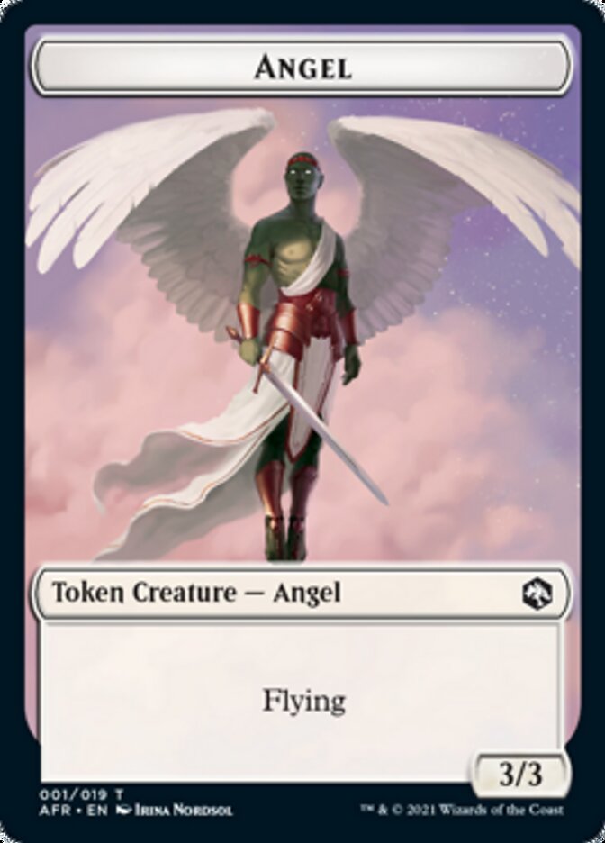 Angel Token [Dungeons & Dragons: Adventures in the Forgotten Realms Tokens] | Gamer Loot