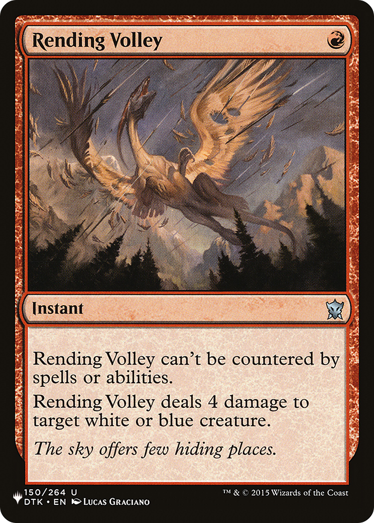 Rending Volley [The List] | Gamer Loot