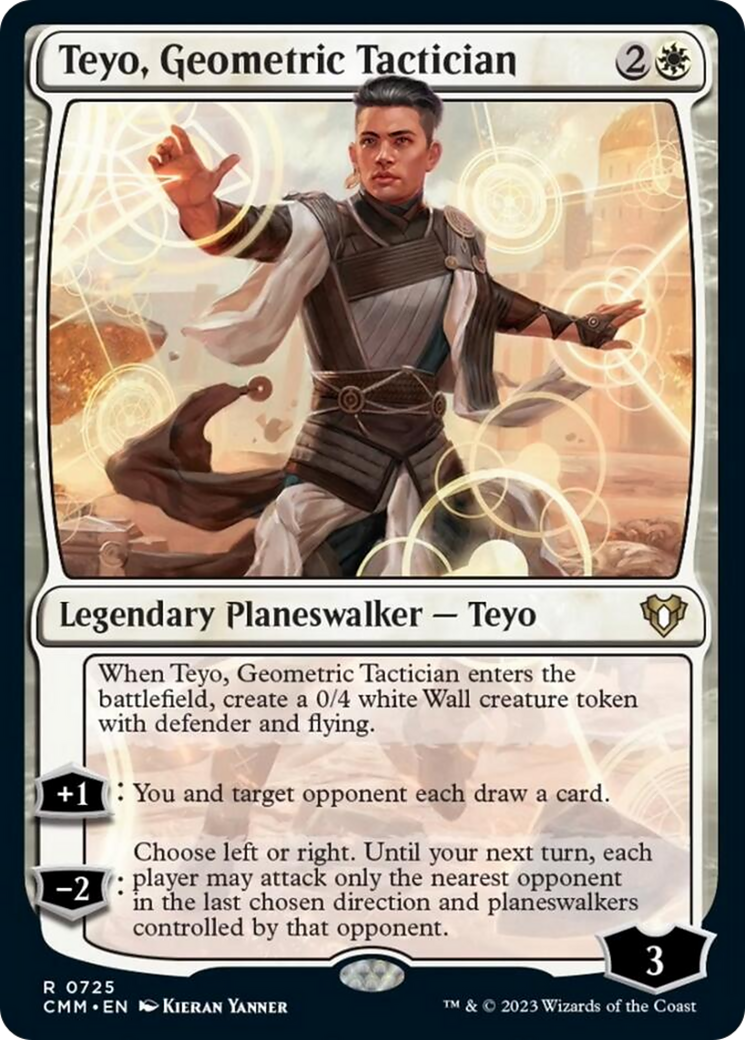 Teyo, Geometric Tactician [Commander Masters] | Gamer Loot