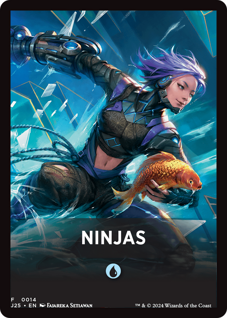 Ninjas Theme Card [Foundations Jumpstart Front Cards] | Gamer Loot