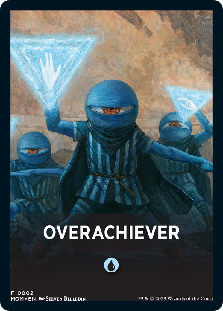 Overachiever Theme Card [March of the Machine Tokens] | Gamer Loot