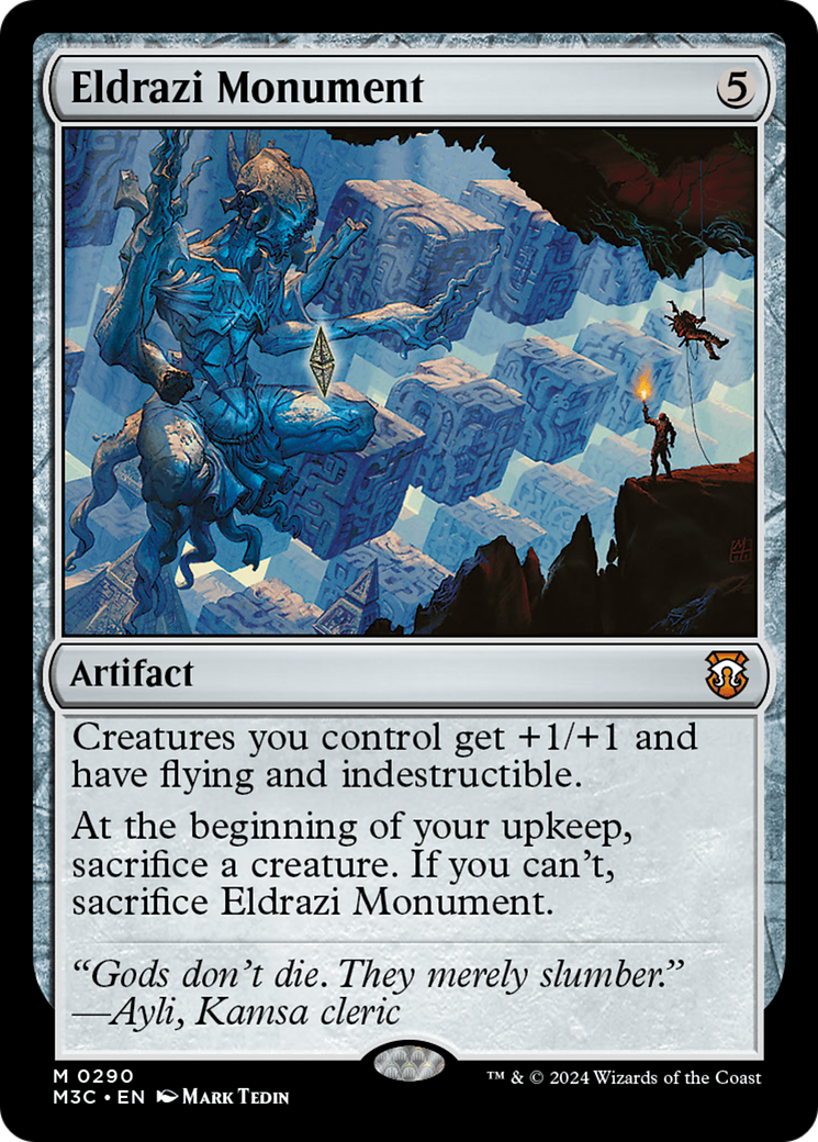 Eldrazi Monument (Ripple Foil) [Modern Horizons 3 Commander] | Gamer Loot