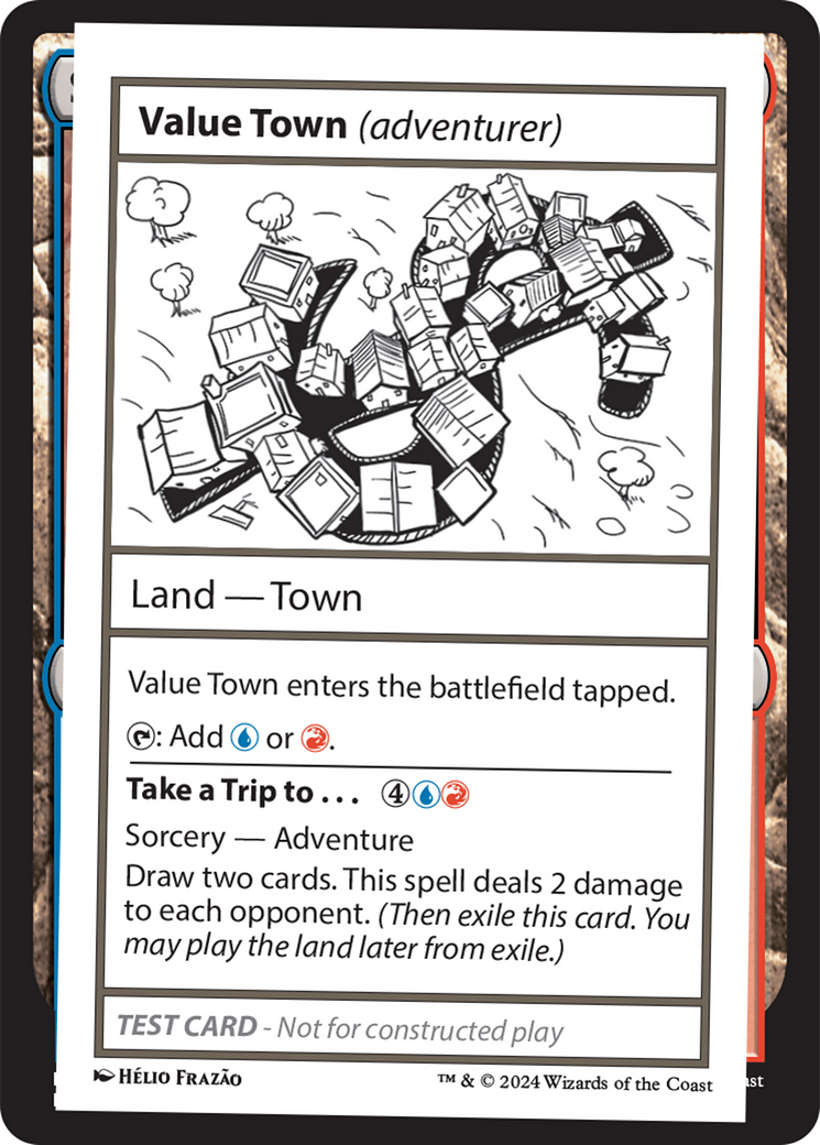 Value Town (adventurer) [Mystery Booster 2 Playtest Cards] | Gamer Loot