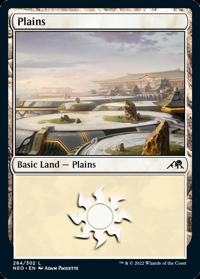 Plains (284) [Kamigawa: Neon Dynasty] | Gamer Loot