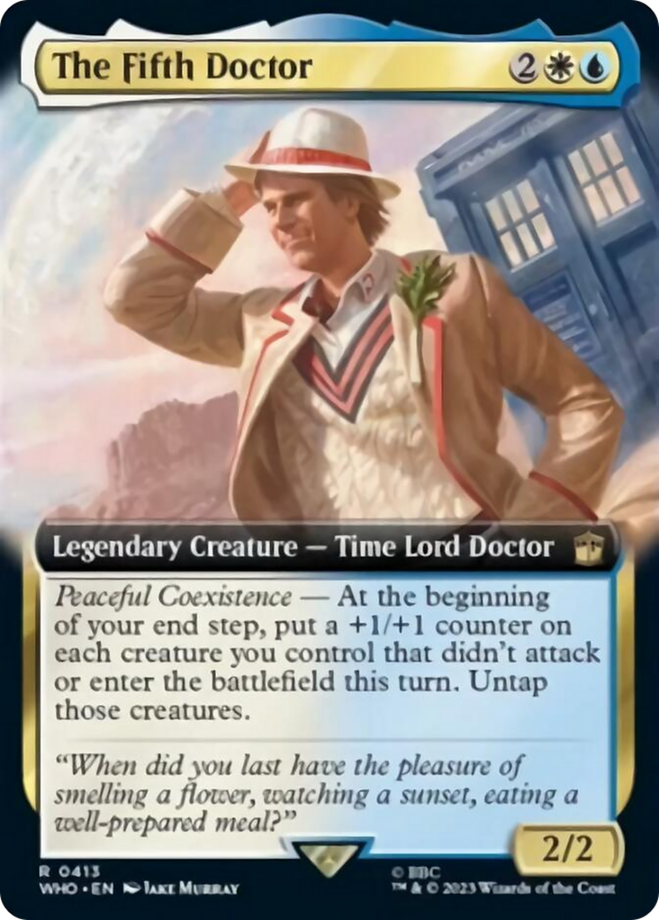 The Fifth Doctor (Extended Art) [Doctor Who] | Gamer Loot