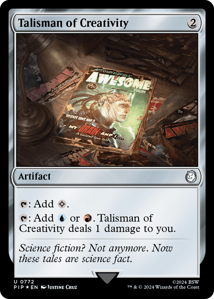 Talisman of Creativity (Surge Foil) [Fallout] | Gamer Loot