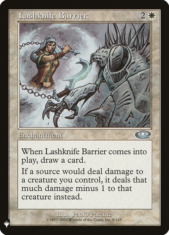 Lashknife Barrier [Mystery Booster] | Gamer Loot