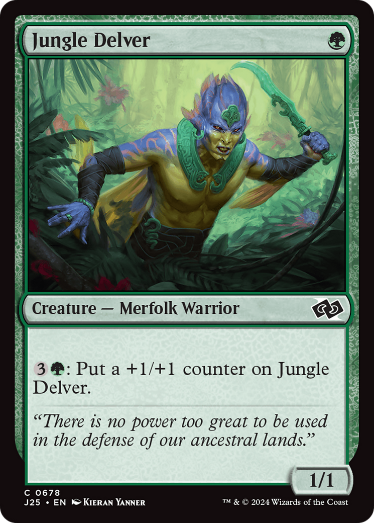 Jungle Delver [Foundations Jumpstart] | Gamer Loot