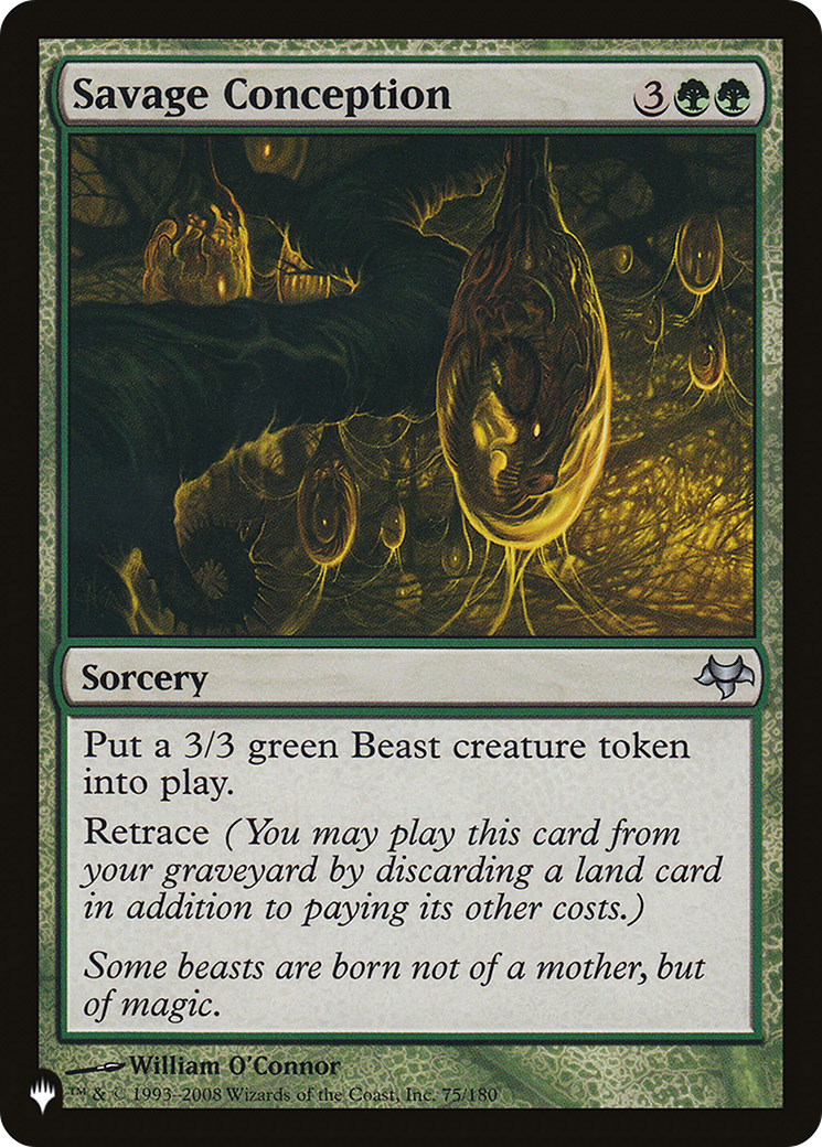 Savage Conception [The List] | Gamer Loot