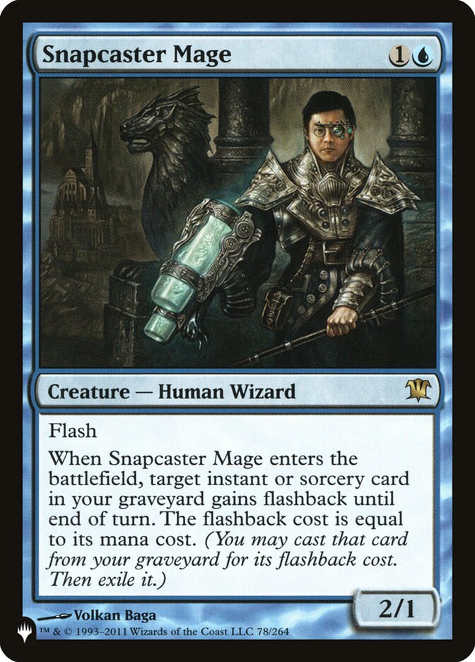 Snapcaster Mage [The List] | Gamer Loot