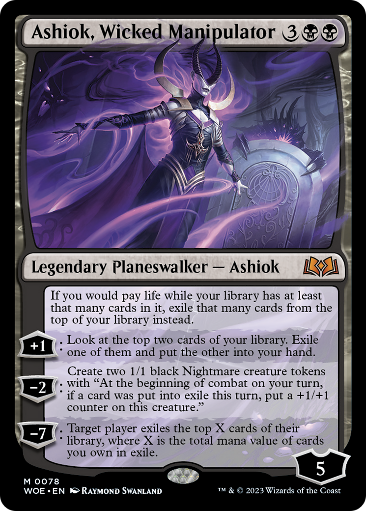 Ashiok, Wicked Manipulator [Wilds of Eldraine] | Gamer Loot