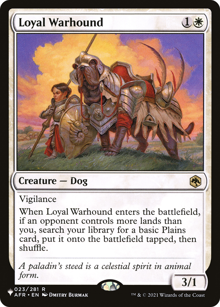 Loyal Warhound [The List] | Gamer Loot