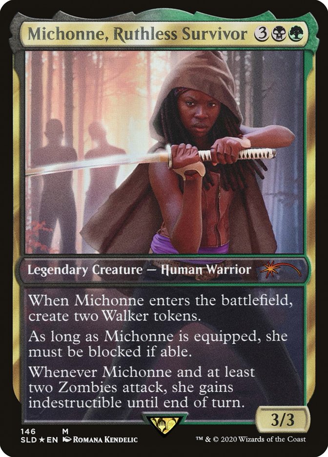 Michonne, Ruthless Survivor [Secret Lair Drop Series] | Gamer Loot