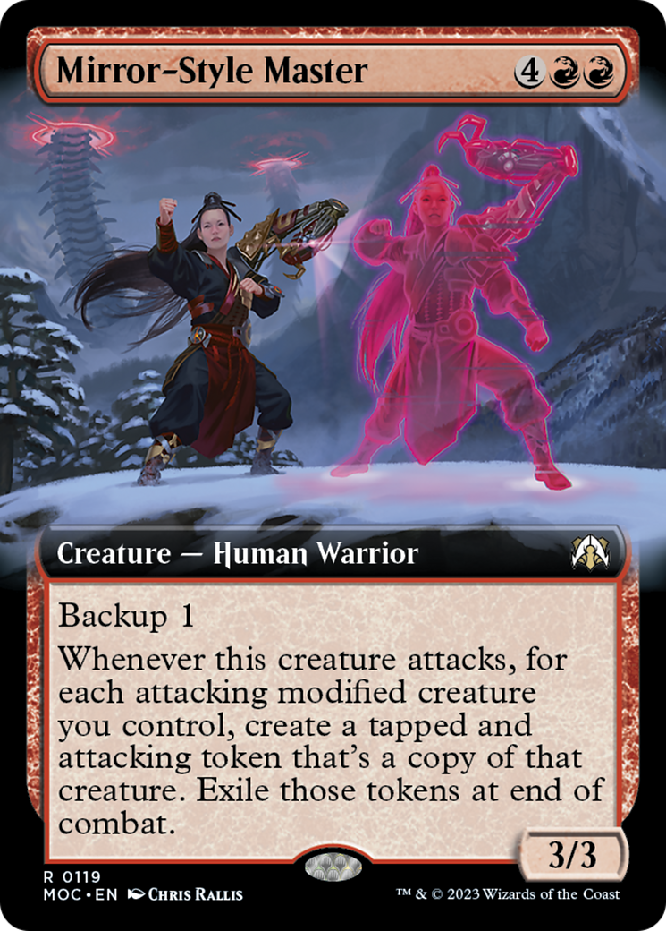 Mirror-Style Master (Extended Art) [March of the Machine Commander] | Gamer Loot