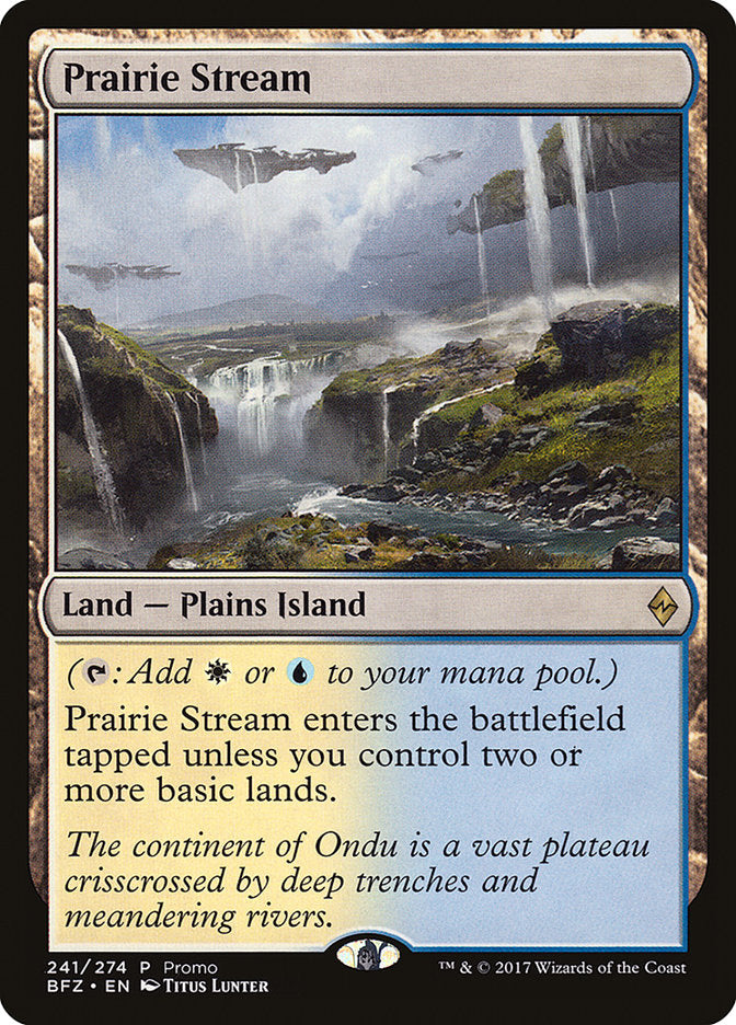 Prairie Stream (Promo) [Standard Showdown Promos] | Gamer Loot