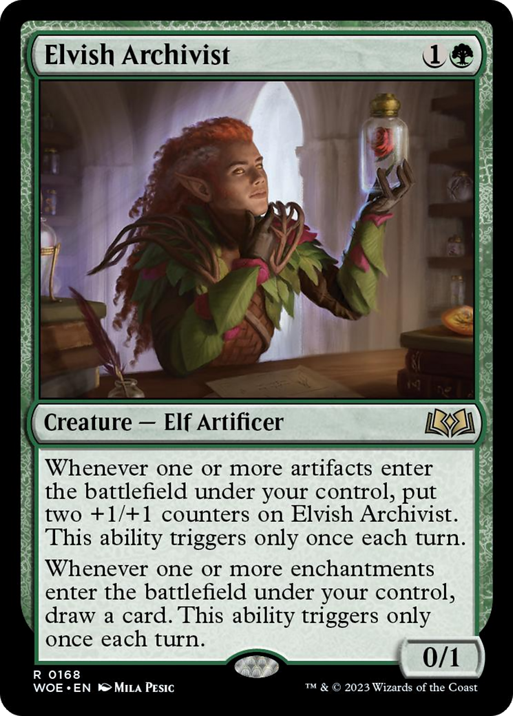 Elvish Archivist [Wilds of Eldraine] | Gamer Loot