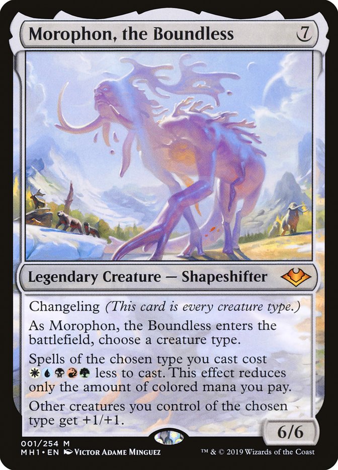 Morophon, the Boundless [Modern Horizons] | Gamer Loot