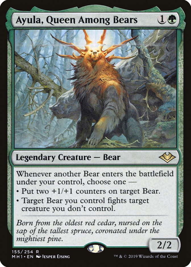 Ayula, Queen Among Bears [Modern Horizons] | Gamer Loot