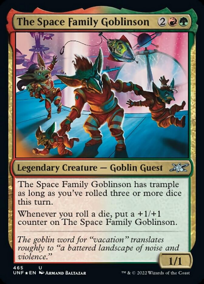 The Space Family Goblinson (Galaxy Foil) [Unfinity] | Gamer Loot