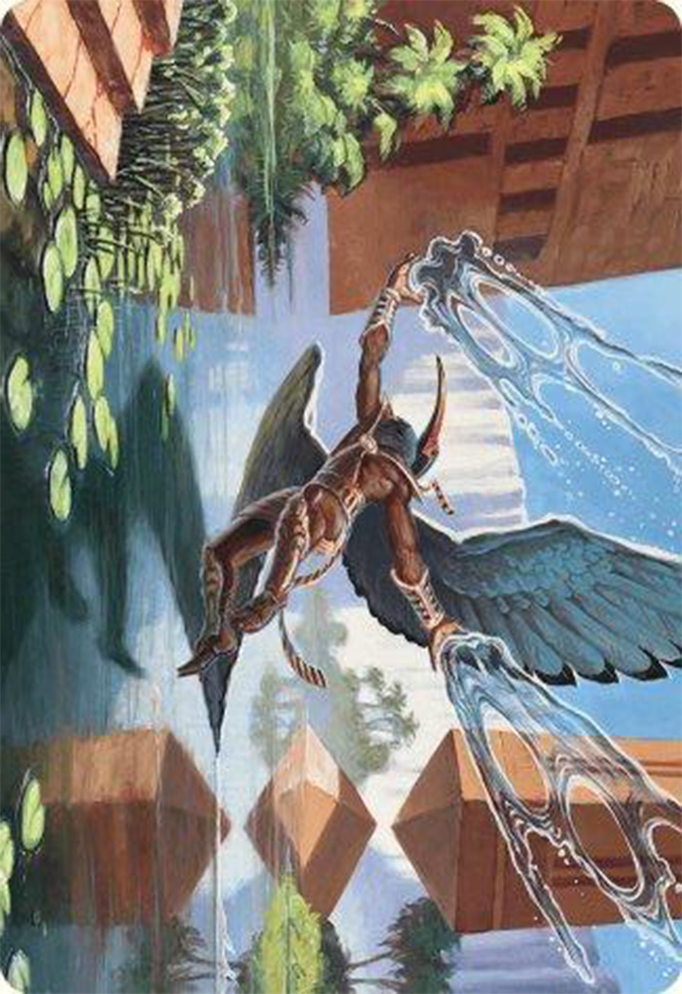 Nadu, Winged Wisdom Art Card [Modern Horizons 3 Art Series] | Gamer Loot