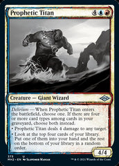 Prophetic Titan (Sketch) [Modern Horizons 2] | Gamer Loot