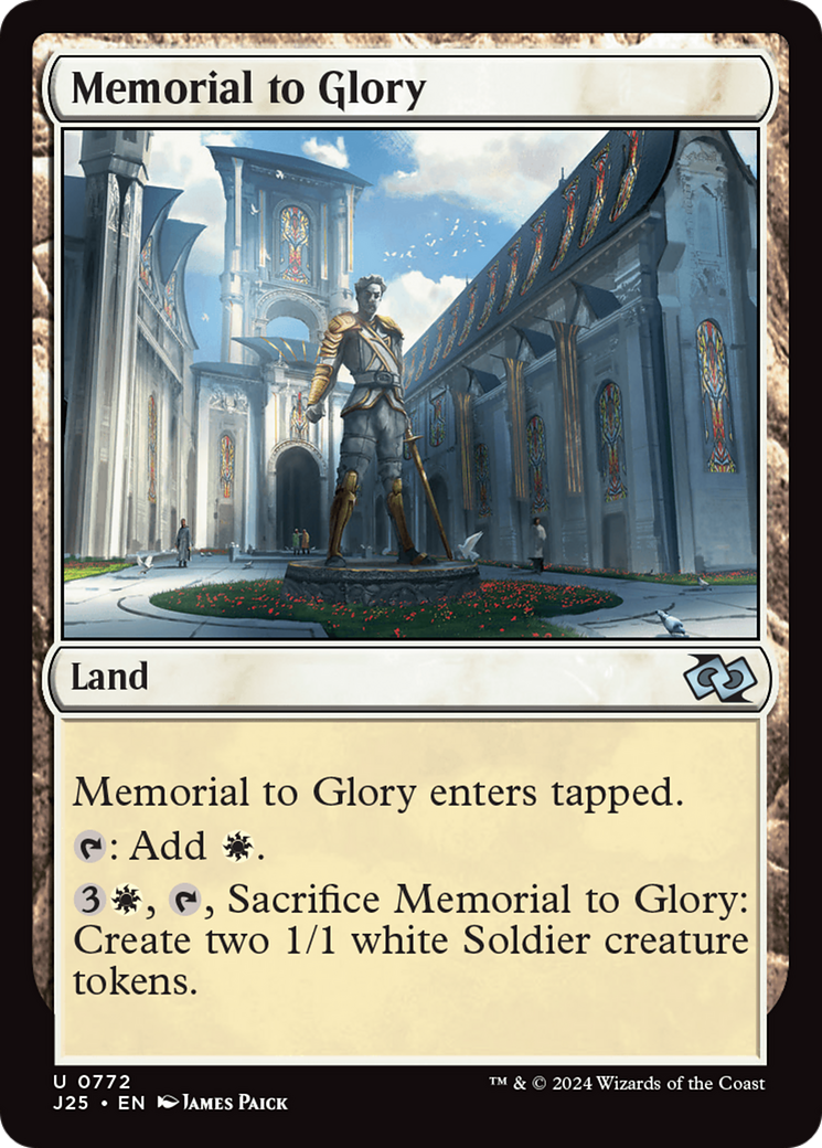 Memorial to Glory [Foundations Jumpstart] | Gamer Loot