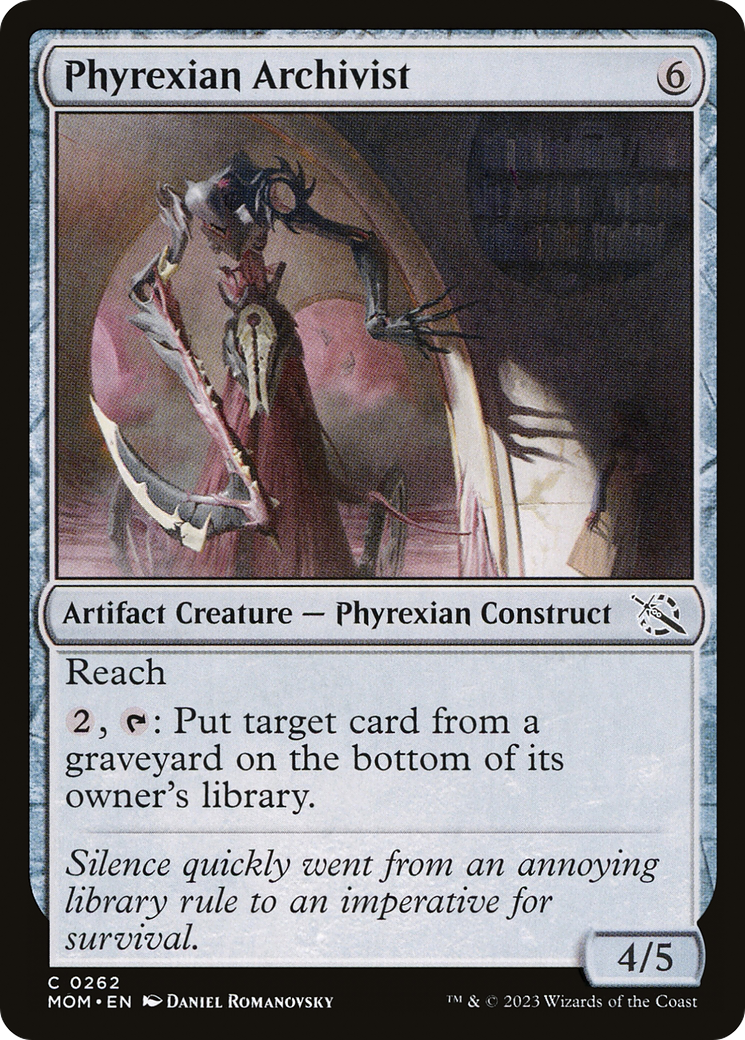 Phyrexian Archivist [March of the Machine] | Gamer Loot