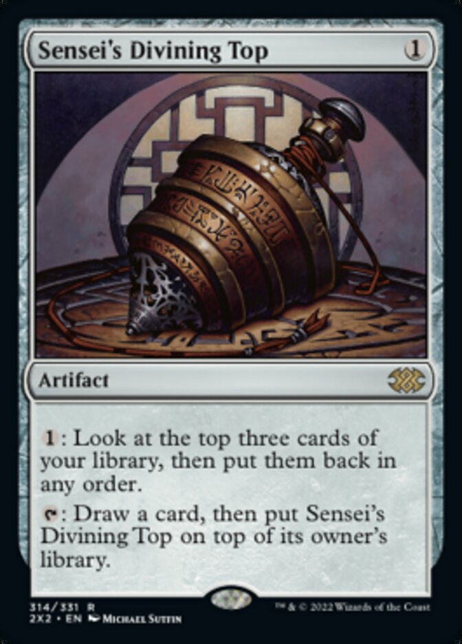 Sensei's Divining Top [Double Masters 2022] | Gamer Loot