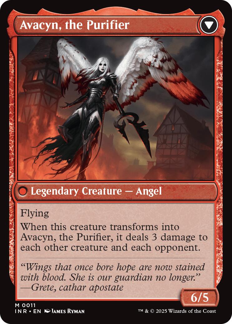 Archangel Avacyn // Avacyn, the Purifier [Innistrad Remastered] | Gamer Loot